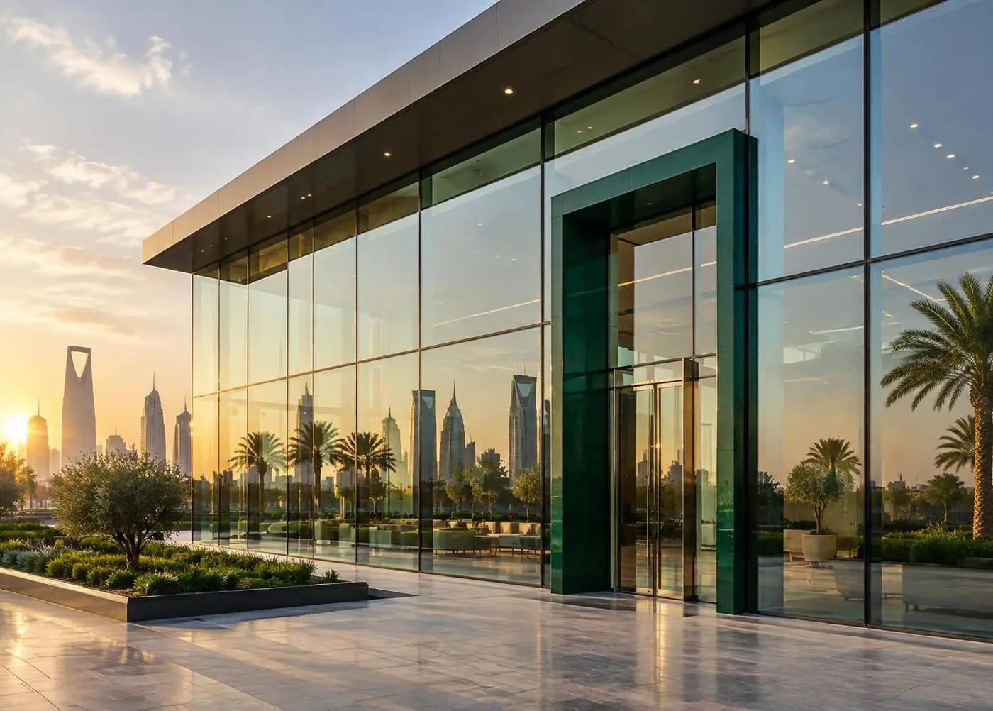 الواجهات الزجاجية والاستركشرال